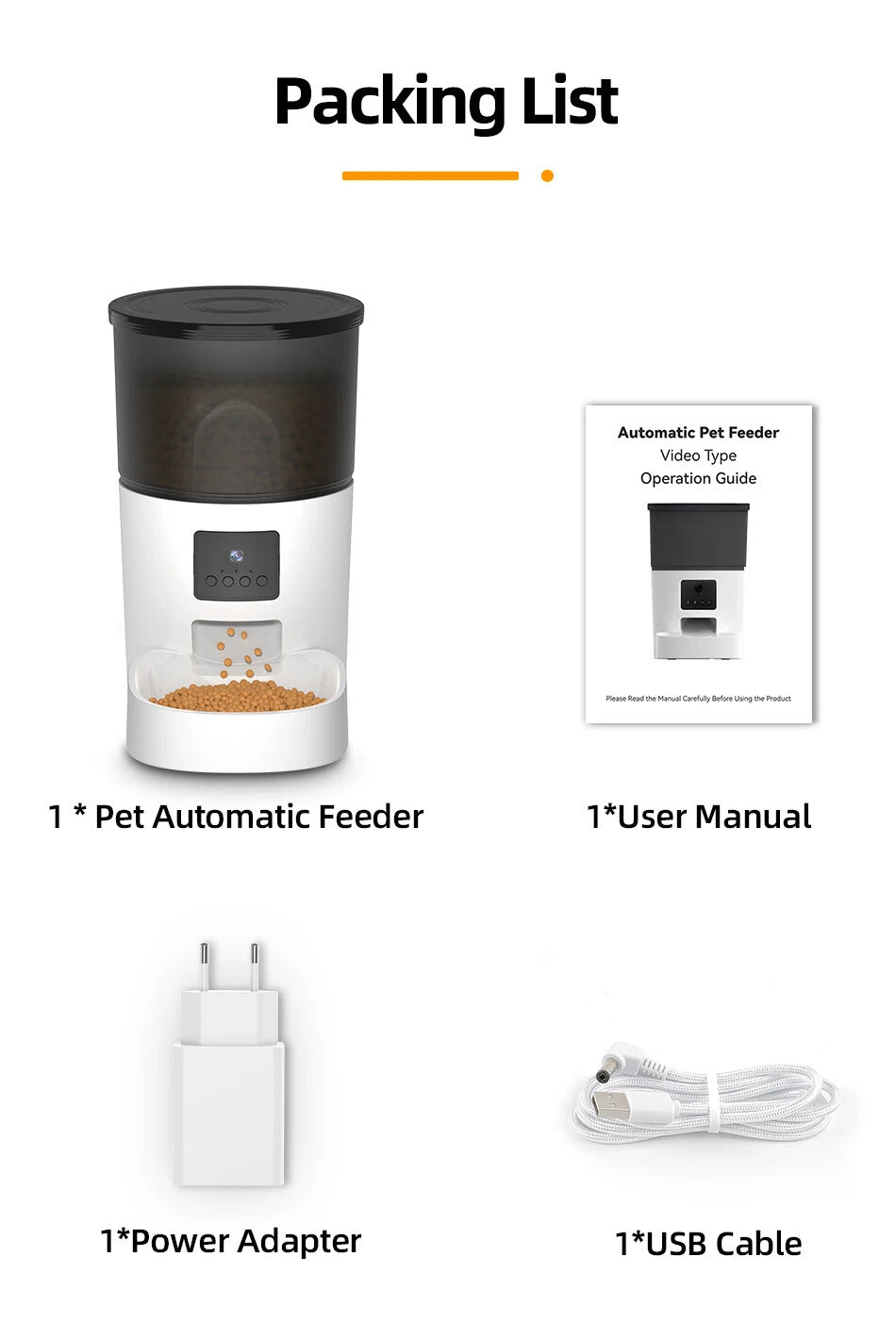 Smart Pet Camera Feeder