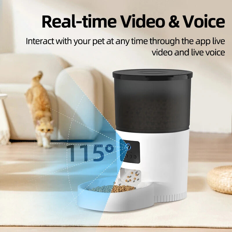 Smart Pet Camera Feeder