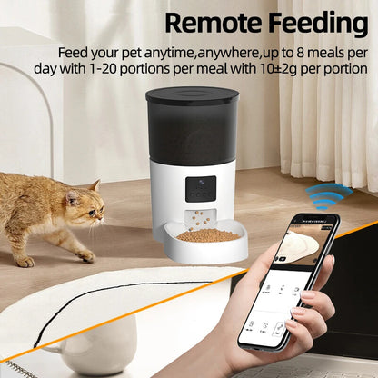 Smart Pet Camera Feeder