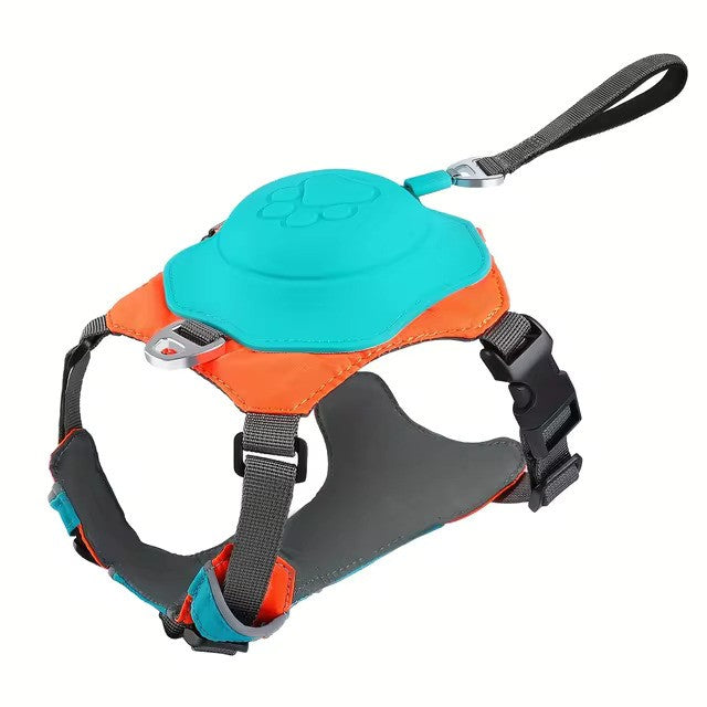 CanineChest Tangle-free dog harness and leash combo.