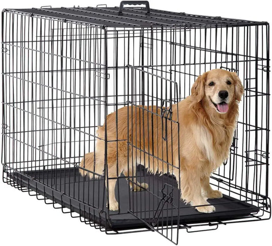 CanineChest XXL pet breeding crate, a spacious and durable kennel for breeding and housing large pets, offering comfort and security.