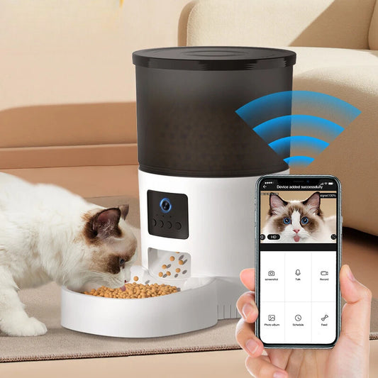 Smart Pet Camera Feeder