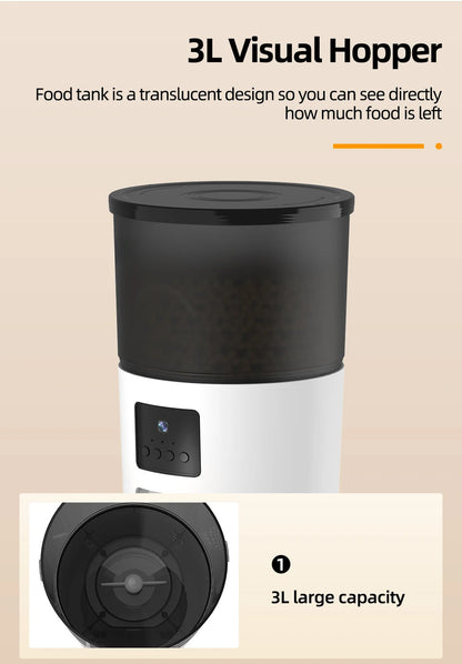 Smart Pet Camera Feeder